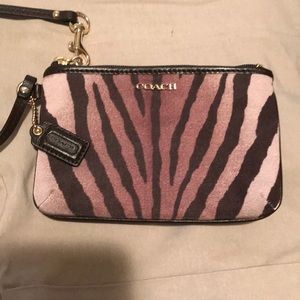 Coach small wristlet